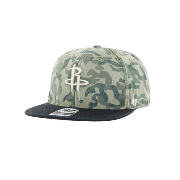 NWT! '47 Captain Houston Rockets Camo Hat - One Size - Picture 1 of 9